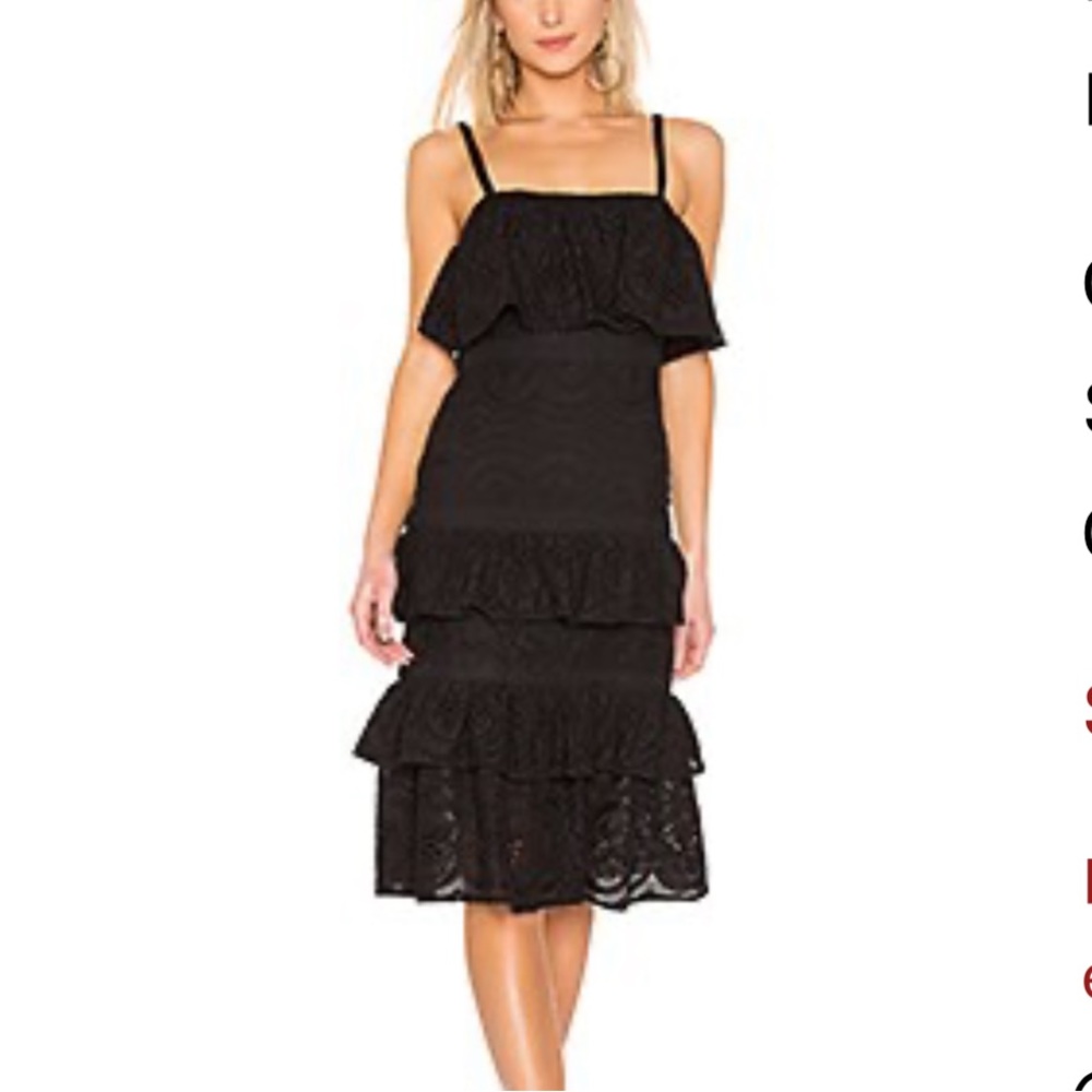 Lovers & Friends Black Dress NWT